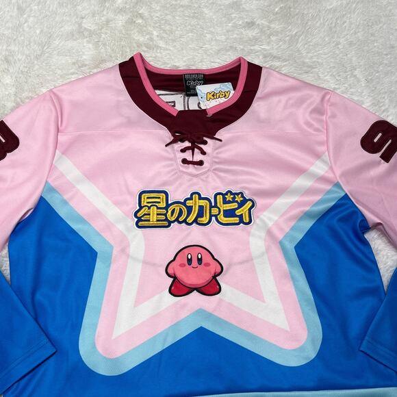 NINTENDO KIRBY HOCKEY JERSEY SIZE SMALL - Picture 2 of 4